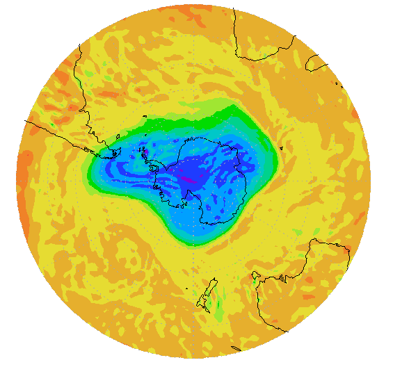 96 hour Polar Vortex Forecasts on Sep 30, 2012 by STRAS (Potential Vorticity)