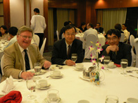 Prof. Dr. Ashton (Harvard Univ), Prof. Dr. Osawa (Tokyo Univ.) and Dr. Ohtsuka (NIES)