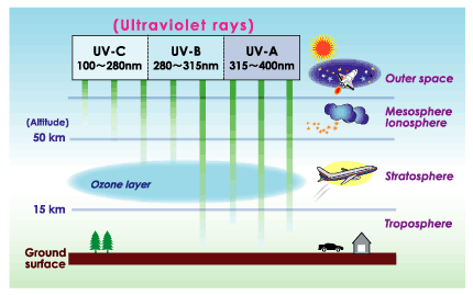 UV radiation at ground level