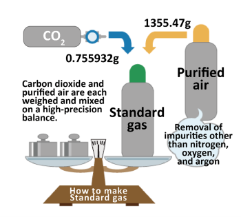How to make Standard gas